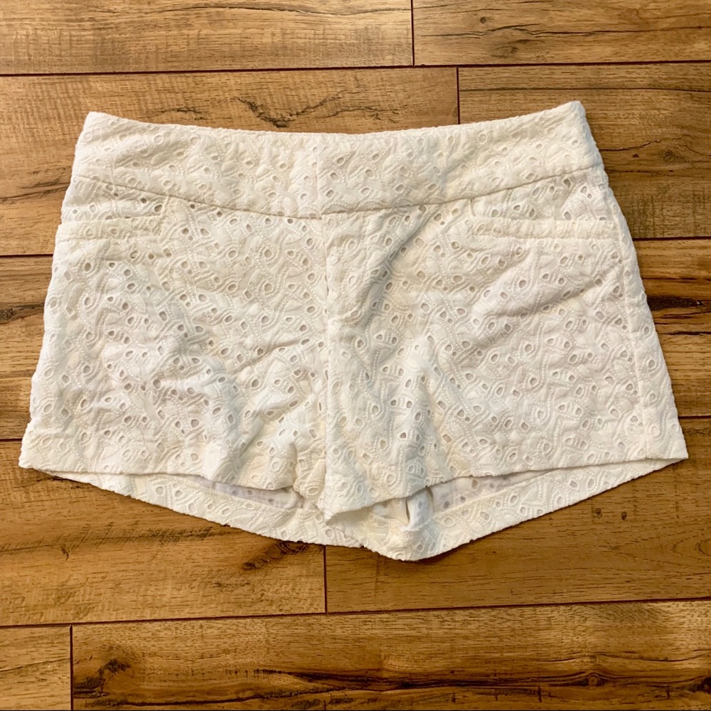 Lilly Pulitzer Eyelet Shorts - Sz. 0